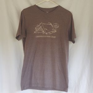 The North Face "Campers Gonna Camp" Shirt Medium Slim Fit